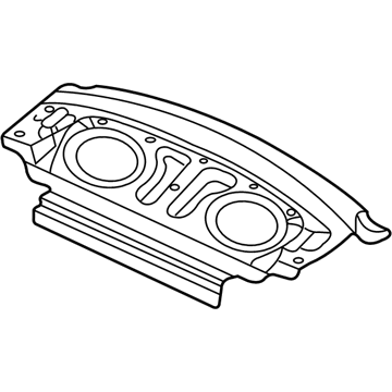 4783360AE Mopar Shelf Panel Illustration 1 of 1
