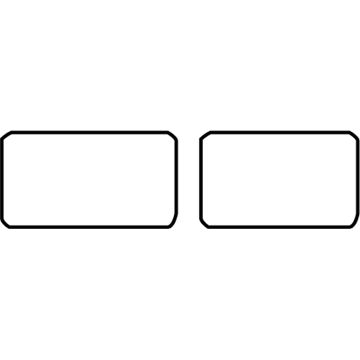 5104245AA Mopar Glass-BODYSIDE Window Illustration 1 of 1