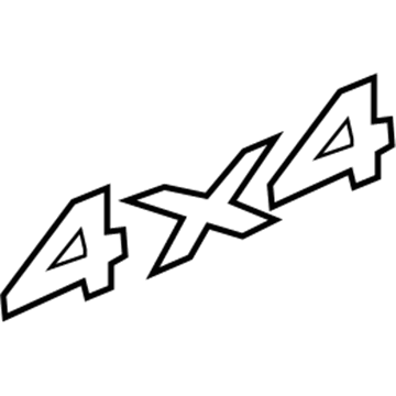 55156599AA Mopar Decal Illustration 1 of 1