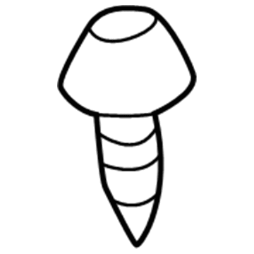 Mopar 5288881AA Clip-FASCIA 5288881AA Mopar Clip-FASCIA Illustration 1 of 1