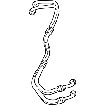 68078998AC Mopar Transmission Oil Cooler Hose Illustration 1 of 1