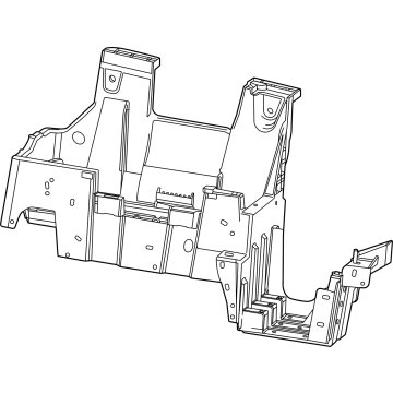 Mopar 68425224AE Battery Tray 68425224AE Mopar Battery Tray Illustration 1 of 1