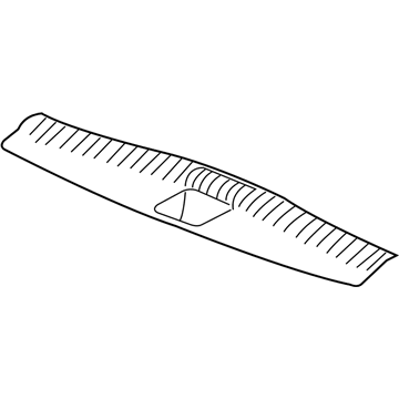 5HS29BD1AG Mopar Cover-LIFTGATE SCUFF Illustration 1 of 1