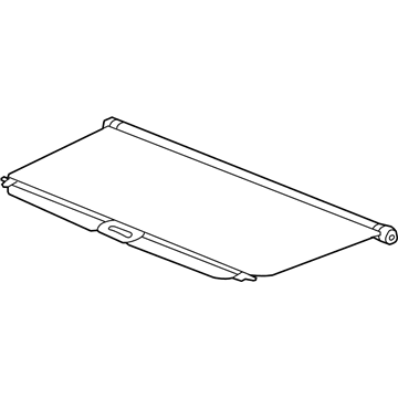 5HS38XDVAA Mopar Cover-Cargo Compartment Illustration 1 of 1