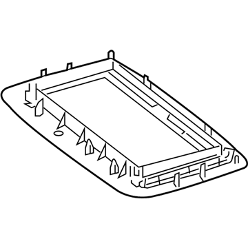 68018827AA Mopar Trim-SUNROOF Opening Illustration 1 of 1