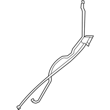 68020521AA Mopar Hose-Washer Reservoir Illustration 1 of 1