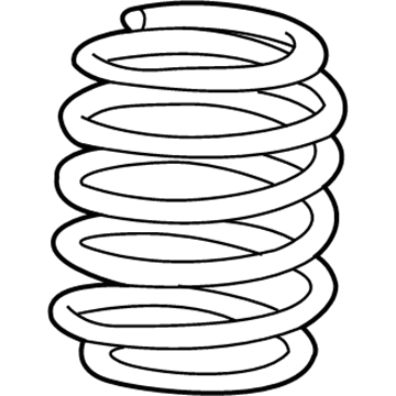 Chrysler Coil Springs - 5168668AB