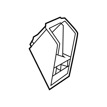 68309093AA Mopar Support-Coat Hook Illustration 1 of 1