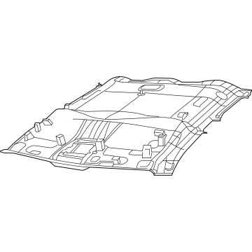 7KA85TX7AA Mopar HEADLINER Illustration 1 of 1