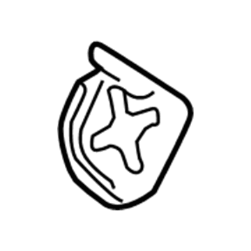 55112574AA Mopar Splash Shield Illustration 1 of 1