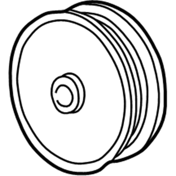Jeep Wagoneer A/C Idler Pulley - 53002903
