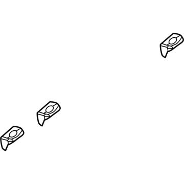 68330537AA Mopar Bracket-B/C-Pillar Illustration 1 of 1