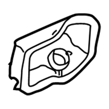 Dodge Fuel Filler Housing - 52121189AA