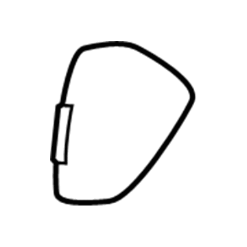 Mopar 1WF17LC5AD Cover-Release Handle Bezel 1WF17LC5AD Mopar Cover-Release Handle Bezel Illustration 1 of 1