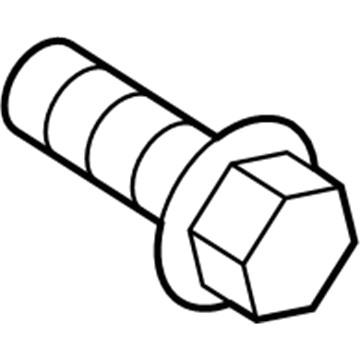 68121361AA Mopar Hexagon Flange Head Bolt Illustration 1 of 1