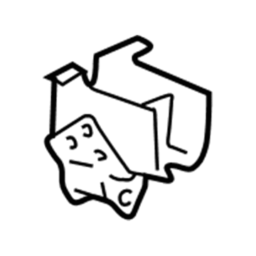 55347041AC Mopar Support-Rear Spring Illustration 1 of 1