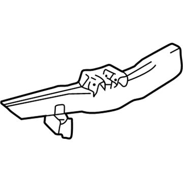 52021566AC Mopar Extension-UNDERBODY Rail Illustration 1 of 1