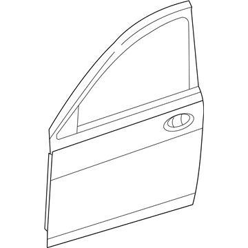 5008859AL Mopar Front Door Illustration 1 of 1