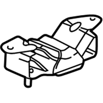 52013510AA Mopar Transmission Support Insulator Illustration 1 of 1