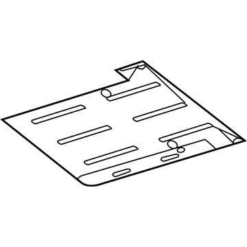 68010590AA Mopar Front Floor Mat Illustration 1 of 1