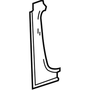 1HC76NCVAA Mopar Panel Illustration 1 of 1