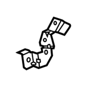 68169286AA Mopar Bracket-Power Steering Hose Illustration 1 of 1