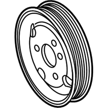68246847AA Mopar Power Steering Pump Pulley Illustration 1 of 1