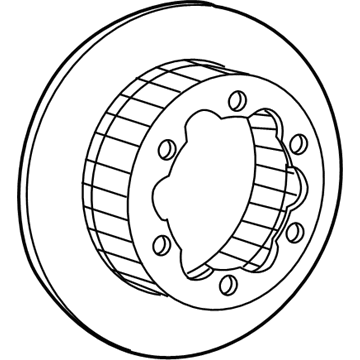 Dodge Sprinter 3500 Brake Disc - 68013765AA