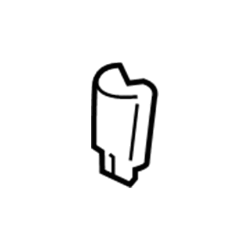 Mopar 1SW17JTLAA Screw Cover 1SW17JTLAA Mopar Screw Cover Illustration 1 of 1