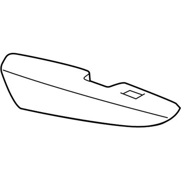 1SX211L1AA Mopar Rear Door Trim Armrest Illustration 1 of 1