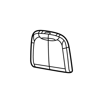 6AA70TX7AC Mopar HEADREST-Rear Illustration 1 of 1