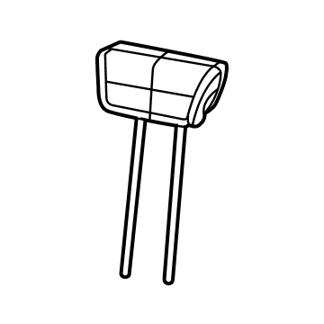 6AA74TX7AD Mopar Rear Headrest Illustration 1 of 1