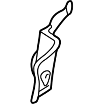 MR954422 Mopar REINFMNT-Fender Shield Illustration 1 of 1