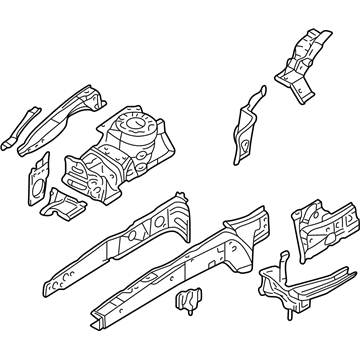 2002 Dodge Stratus Wheelhouse - MR954417
