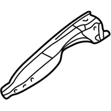 MR392167 Mopar Frame-Fender Shield Illustration 1 of 1