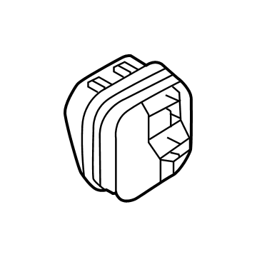 68391659AA Mopar Bezel-EXHAUSTER Illustration 1 of 1