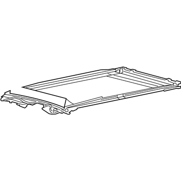 68236781AA Mopar Sunroof Illustration 1 of 1
