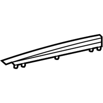 68081086AA Mopar Cover-SUNROOF Mechanism Illustration 1 of 1