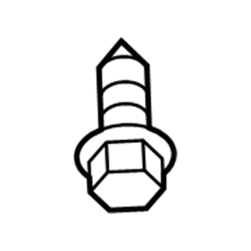 6034939 Mopar Hexagon Head Screw Illustration 1 of 1