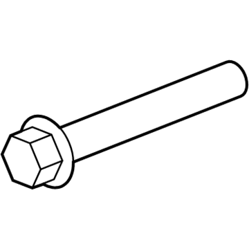 6510159AA Mopar Hexagon Flange Head Bolt Illustration 1 of 1