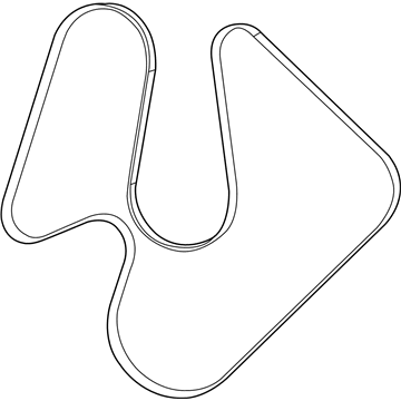 2013 Dodge Dart Drive Belt - 4627697AA