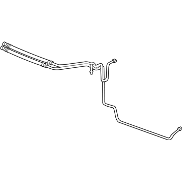 55056951AC Mopar Oil Cooler Pressure And Ret Tube Illustration 1 of 1