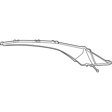 1HY76DX9AA Mopar Headliner Illustration 1 of 1