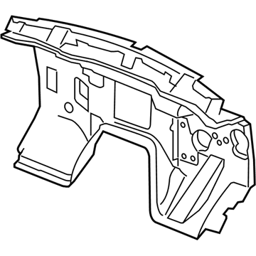 Mopar 55196984AH Dash Panel Silencer 55196984AH Mopar Dash Panel Silencer Illustration 1 of 1