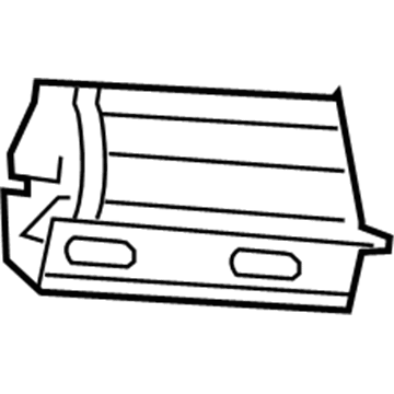 52125002AC Mopar Vapor Canister Bracket Illustration 1 of 1