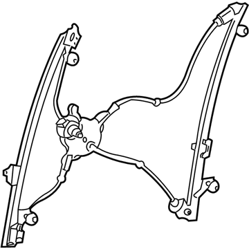 Chrysler Town & Country Window Regulator - 4894529AA