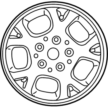 2004 Jeep Grand Cherokee Spare Wheel - 5EZ98TAEAB