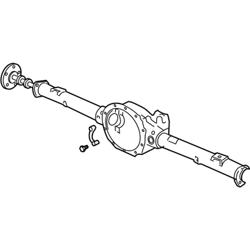 68000600AA Mopar Rear Axle Housing Illustration 1 of 1