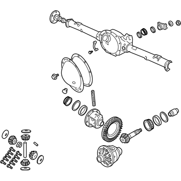 5142315AC Mopar Service Rear Axle Illustration 1 of 1