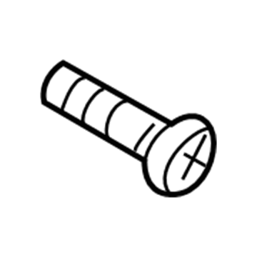 MB515260 Mopar Hexagon Flange Head Bolt Illustration 1 of 1